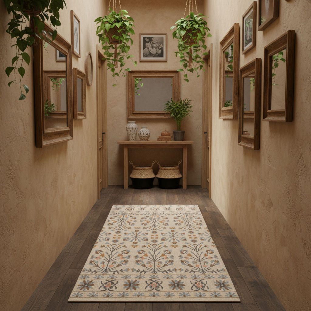 MELORA - Hand Tufted Bohemian Carpet